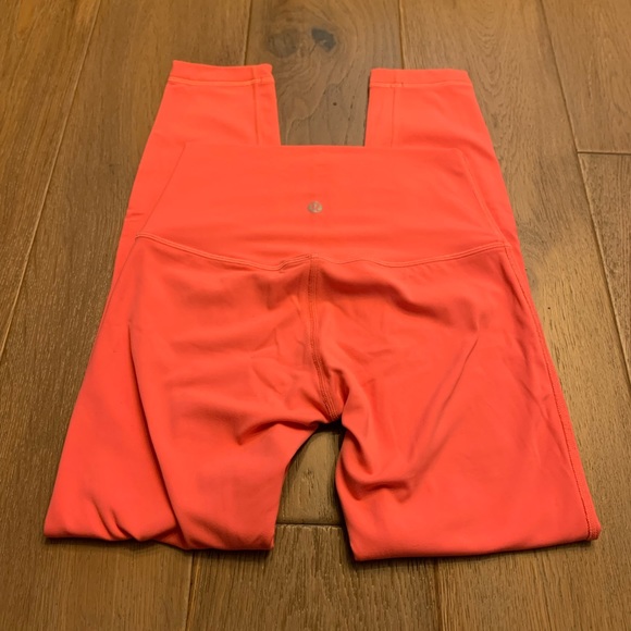 Lululemon Guava Pink Align Pant 25” size 4 - Picture 3 of 6